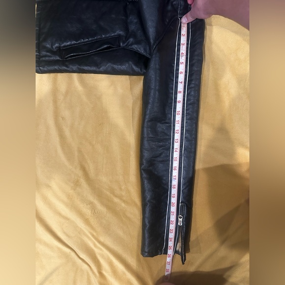 Armani leather jacket gently used - Picture 10 of 16